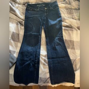 American Eagle, bootcut jeans, size 8